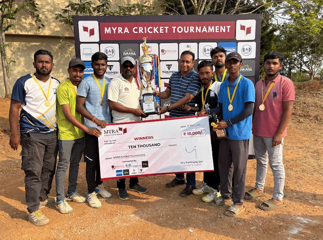 MYRA School of Business Mysore MSB - Cricket Tournament photo 17